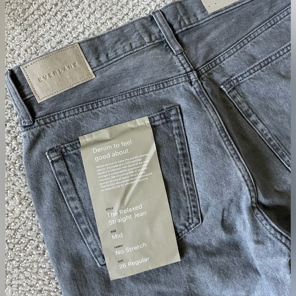 Everlane NWT The Rigid Slouch Jean - Picture 6 of 8